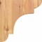 Ekena Millwork New Brighton Smooth Corbel, Western Red Cedar, 3 1/2"W x 10"D x 10"H COR04X10X10NEB00SWR - alternate 2